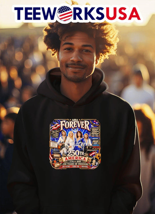 Abba Forever Music Brings Every Generation Together America 250Th Anniversary 1776 2026 Shirt