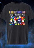 Accept Understand Love Indianapolis Mascots Puzzle Piece Sports T-Shirt