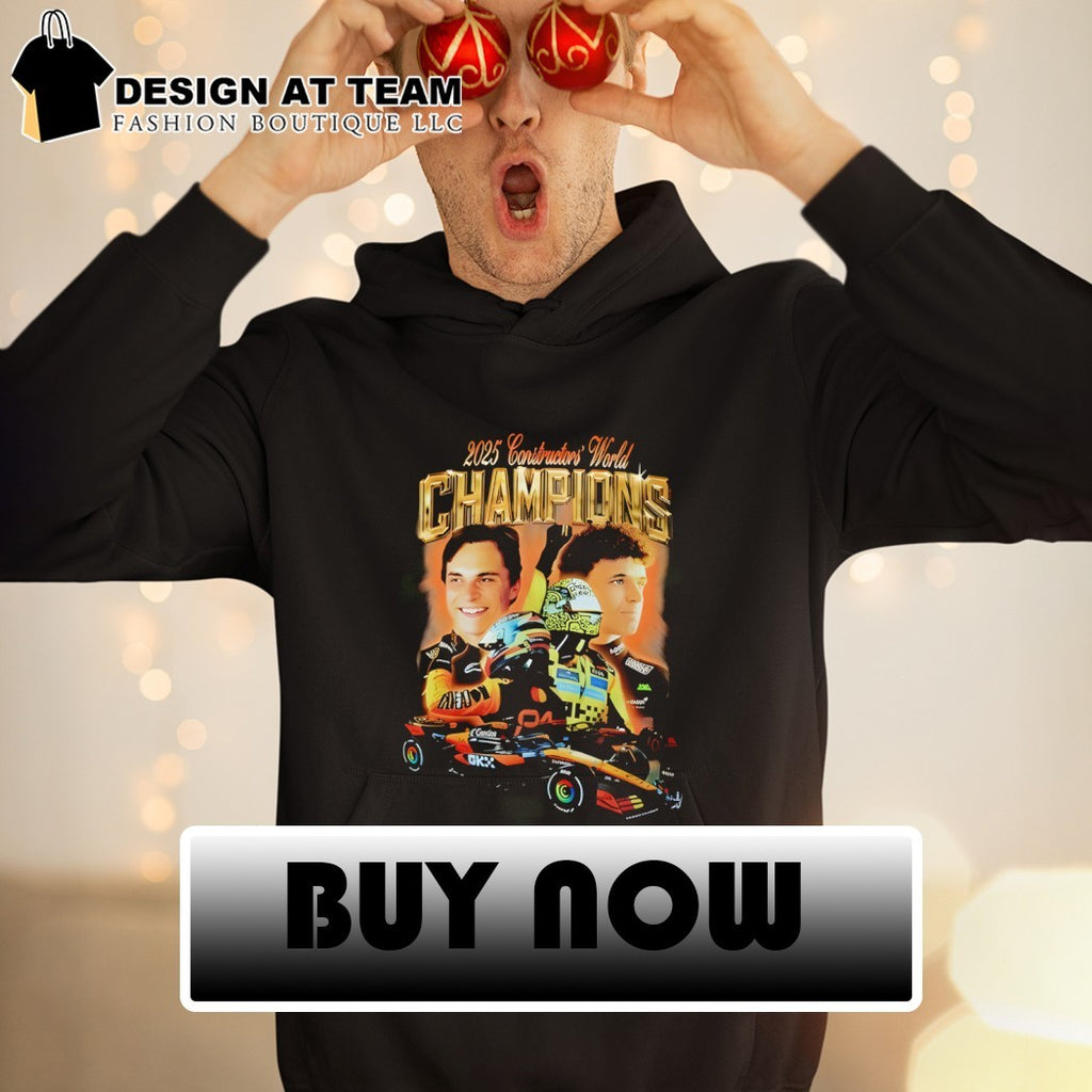 Adele McLaren 2025 Constructors World Champions Norris Oscar Piastri McLaren F1 graphic shirt