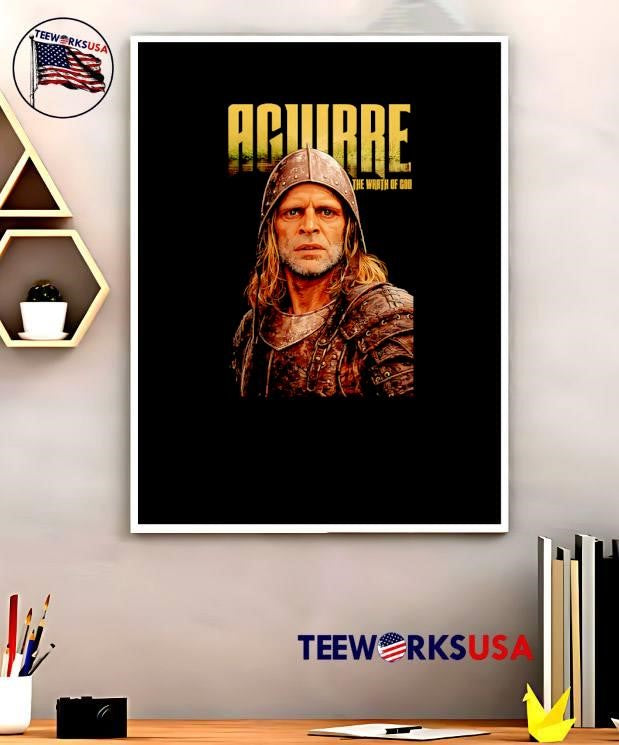Aguirre Movie Poster Klaus Kinski Wrath of God shirt