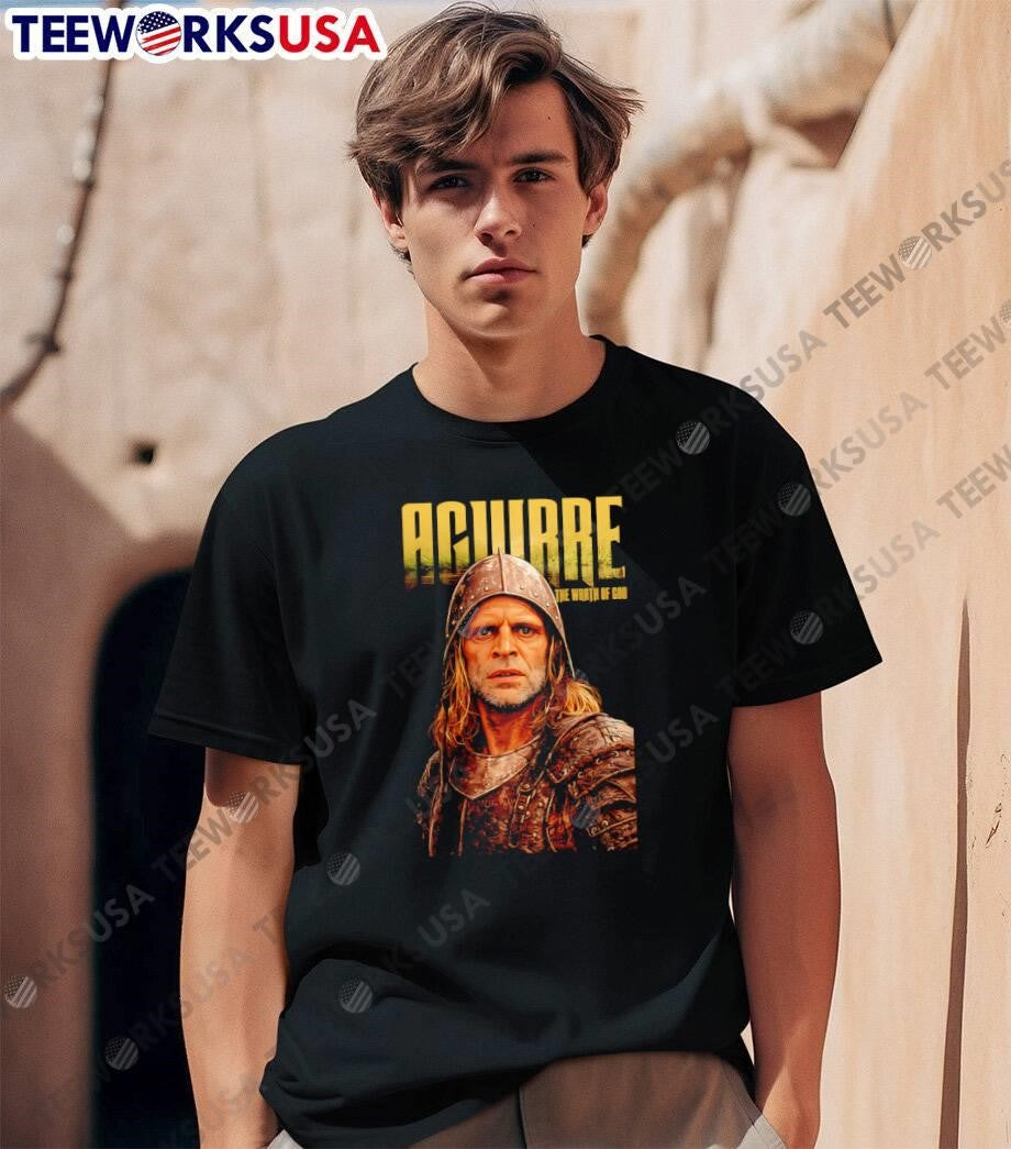 Aguirre Movie Poster Klaus Kinski Wrath of God shirt