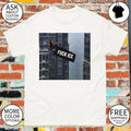 Angela Nikolau and Ivan Beerkus Empire State Building Fuck Ice flag shirt