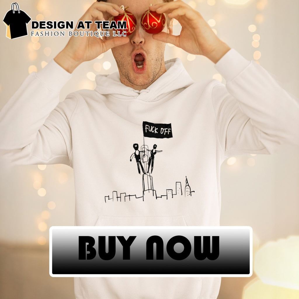 Angela Nikolau and Ivan Beerkus Empire State Building Fuck Off 2026 shirt