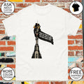 Angela Nikolau and Ivan Beerkus Empire State Building When the Power of Love Beats the Love of Power flag shirt