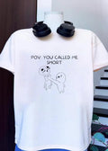 Angry Character Choking Person Pov You Called Me Short T-Shirt