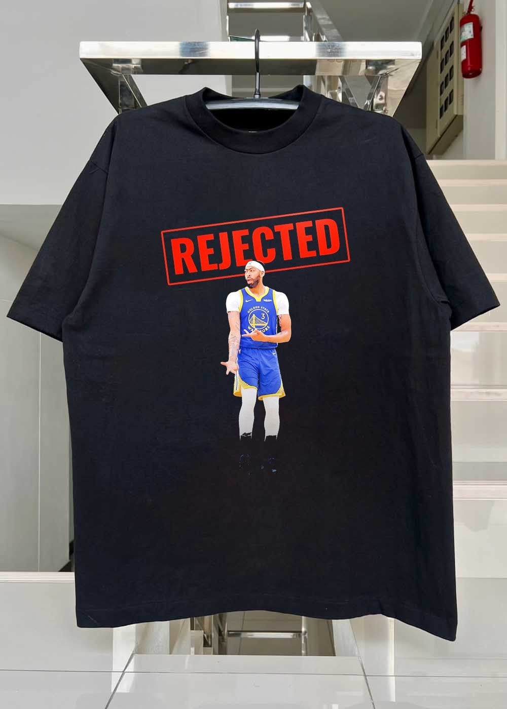 Anthony Davis Rejected Golden State Warriors T-Shirt