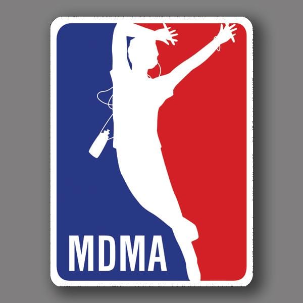 MDMA Vinyl Sticker