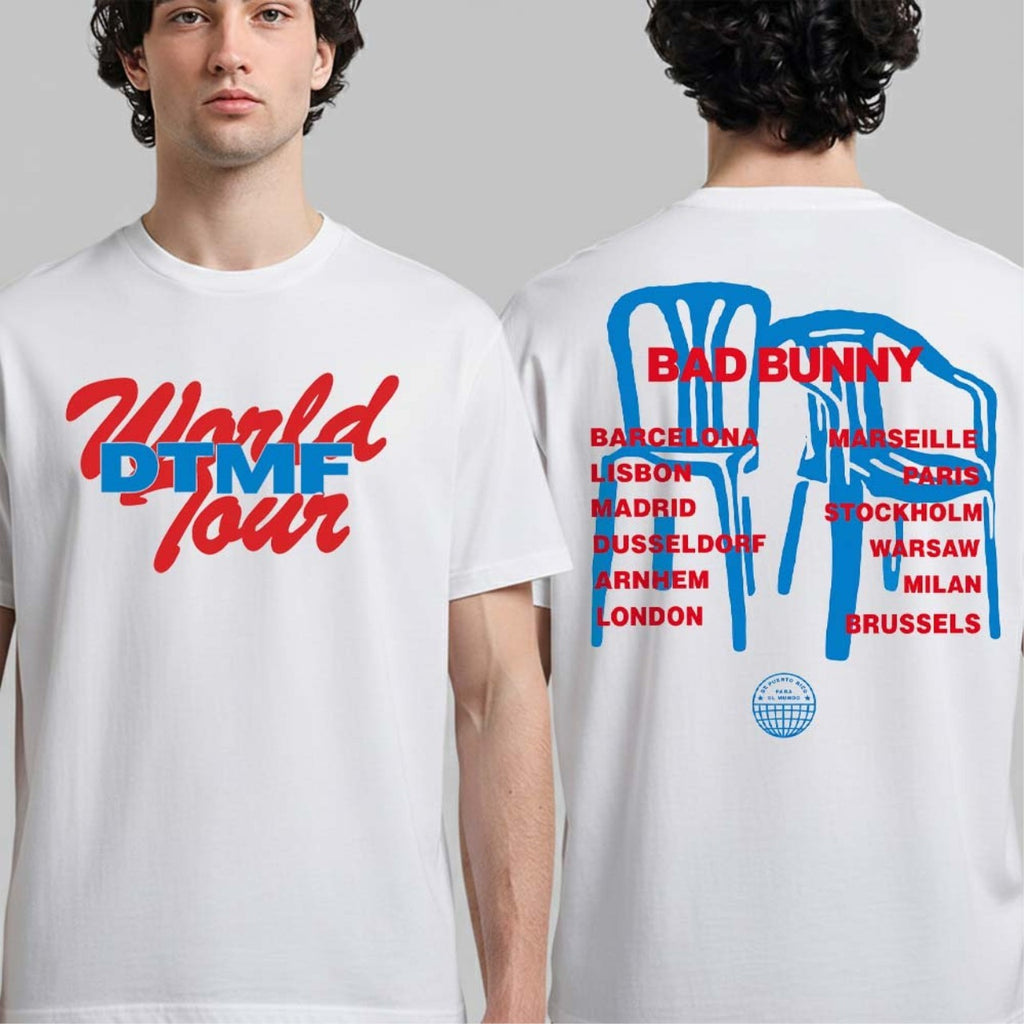 Bad Bunny DTMF World Tour 2026 Merch Monobloc Shirt