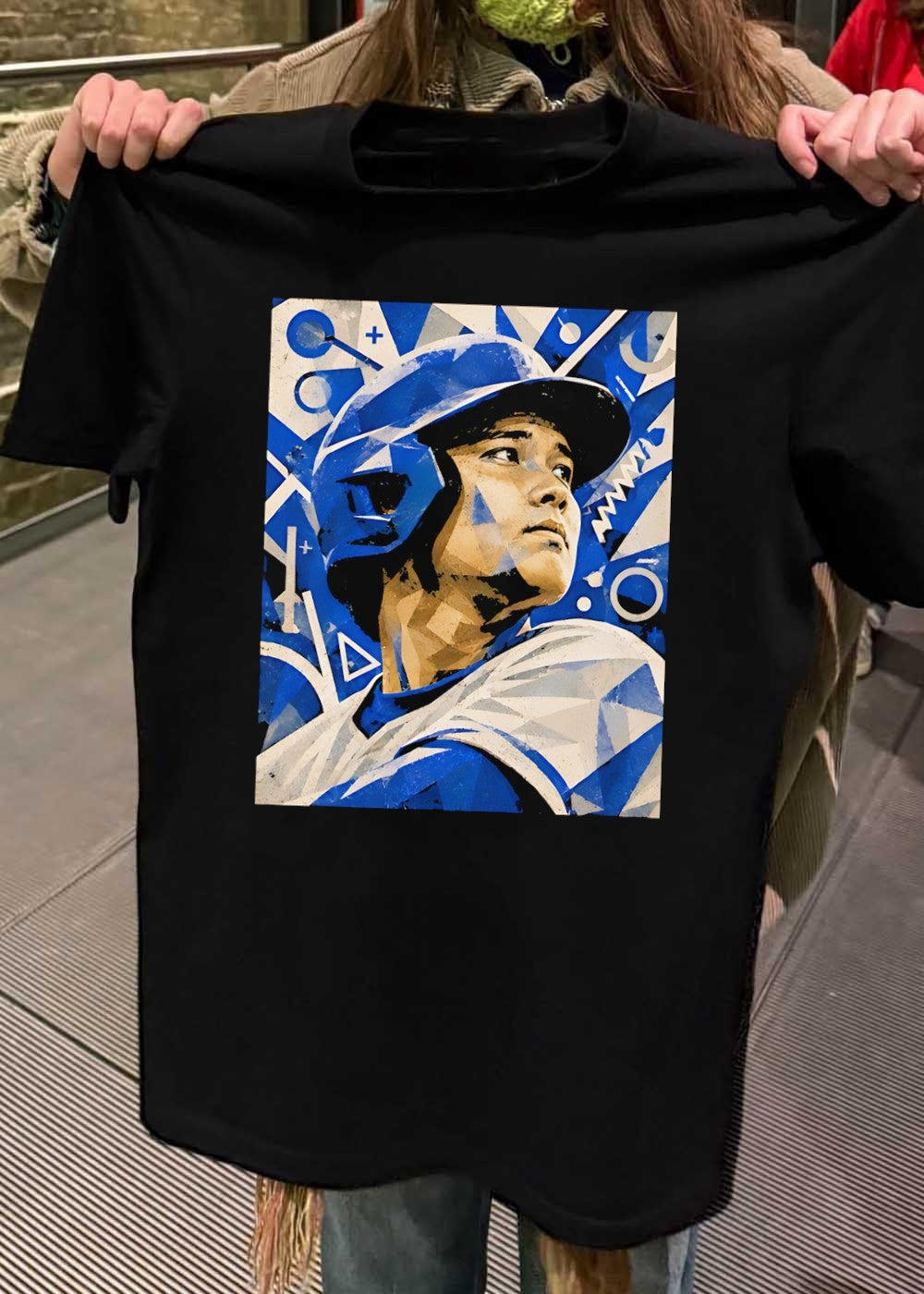 Baseball Player Looking Up at the Sky T-Shirt