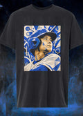 Baseball Player Looking Up at the Sky T-Shirt