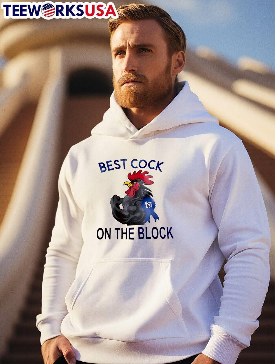 on the Block Muscular Rooster Award shirt