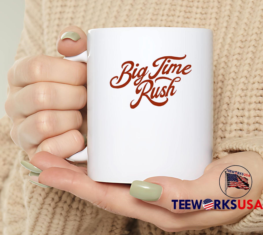 Big Time Rush band logo script shirt