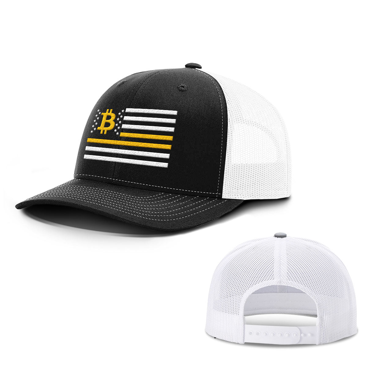 Bitcoin Flag Hats