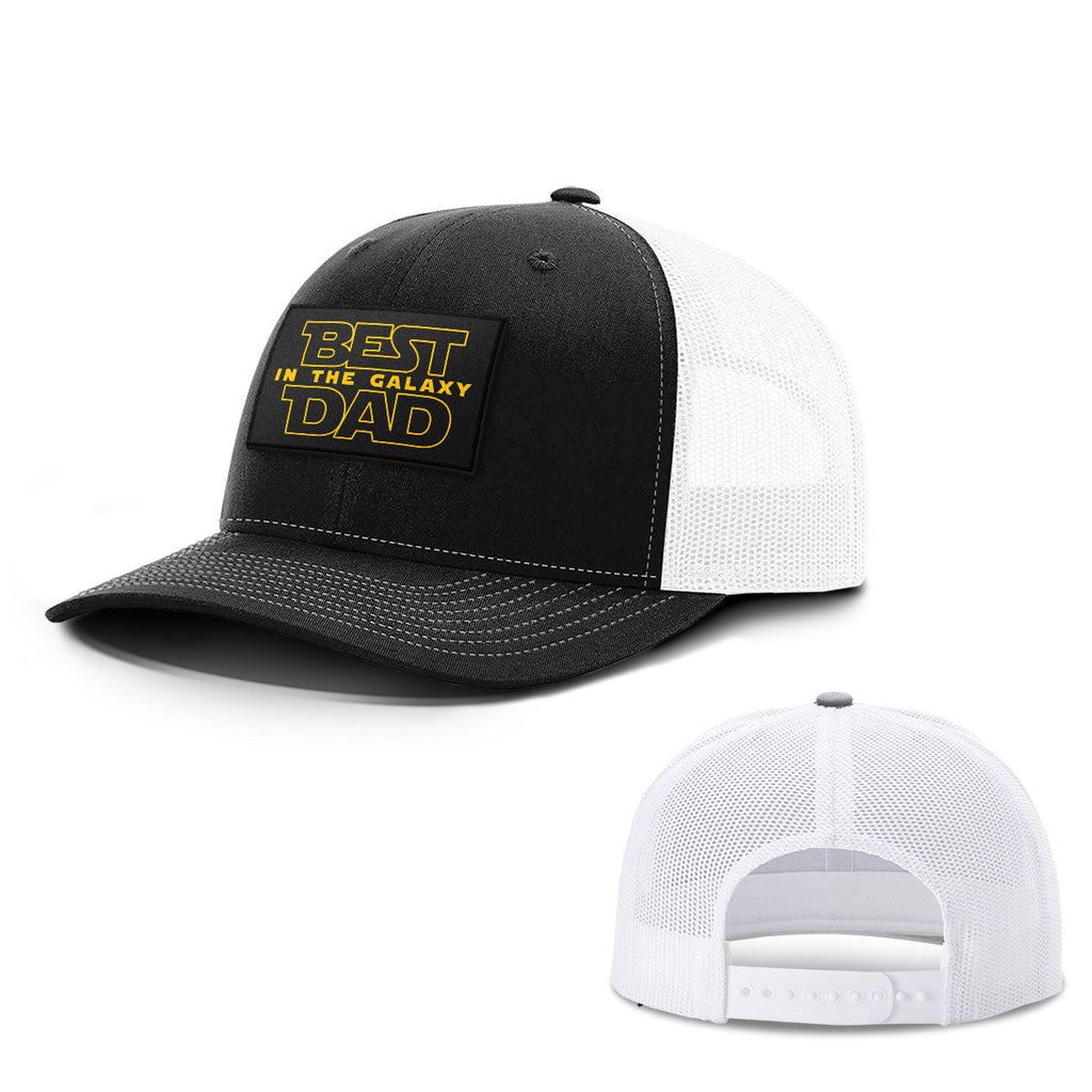 Best Dad In The Galaxy Patch Hats