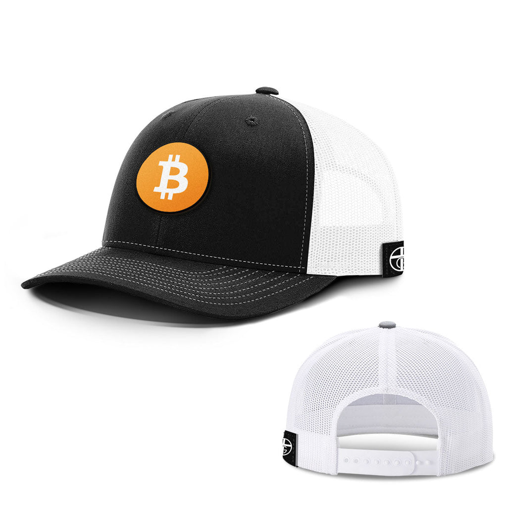 Bitcoin Logo Patch Hats