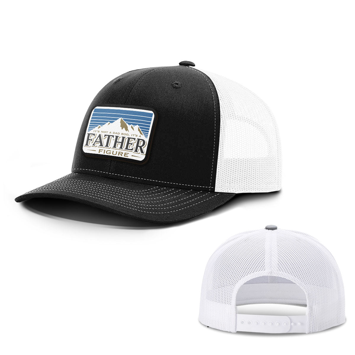 Dad Bod Father Figure Patch Hats