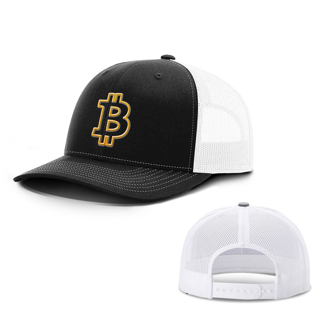 Bitcoin Outline Hats