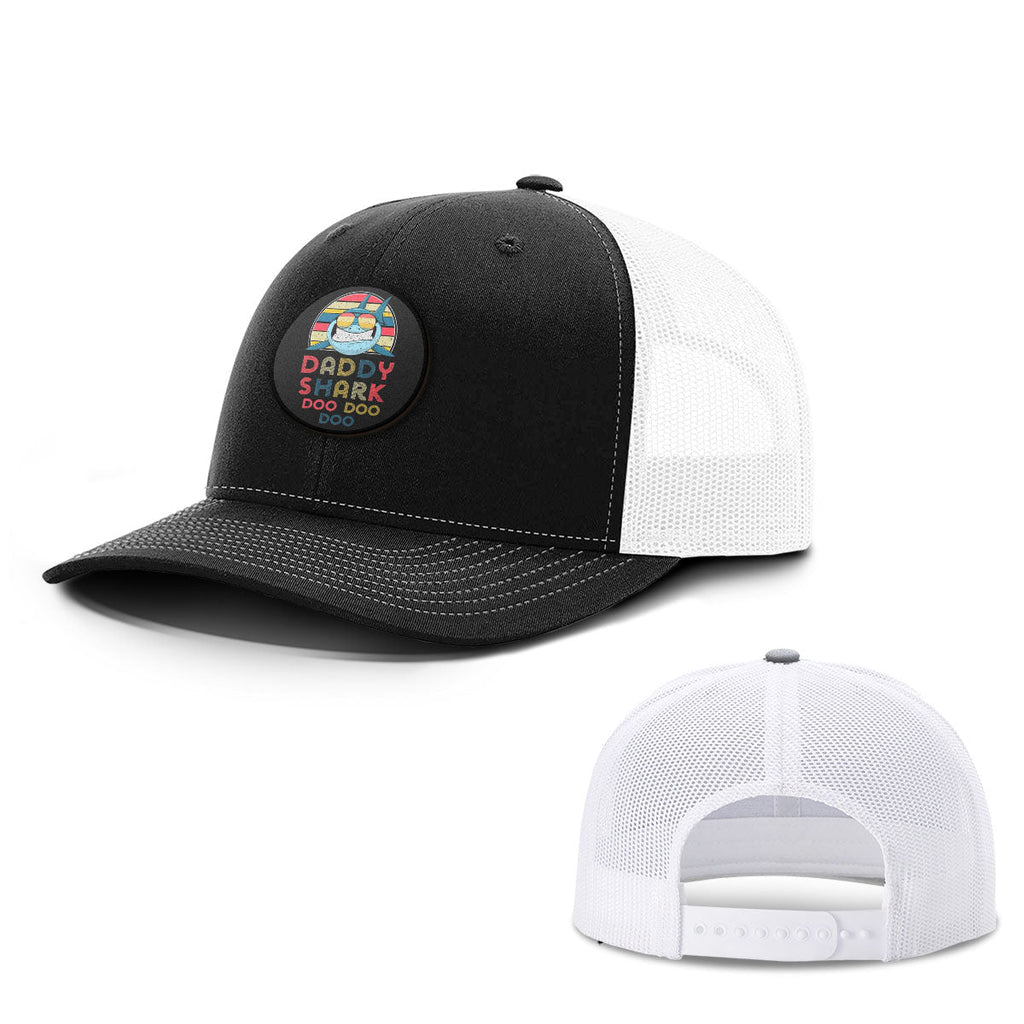 Daddy Sharks Patch Hats