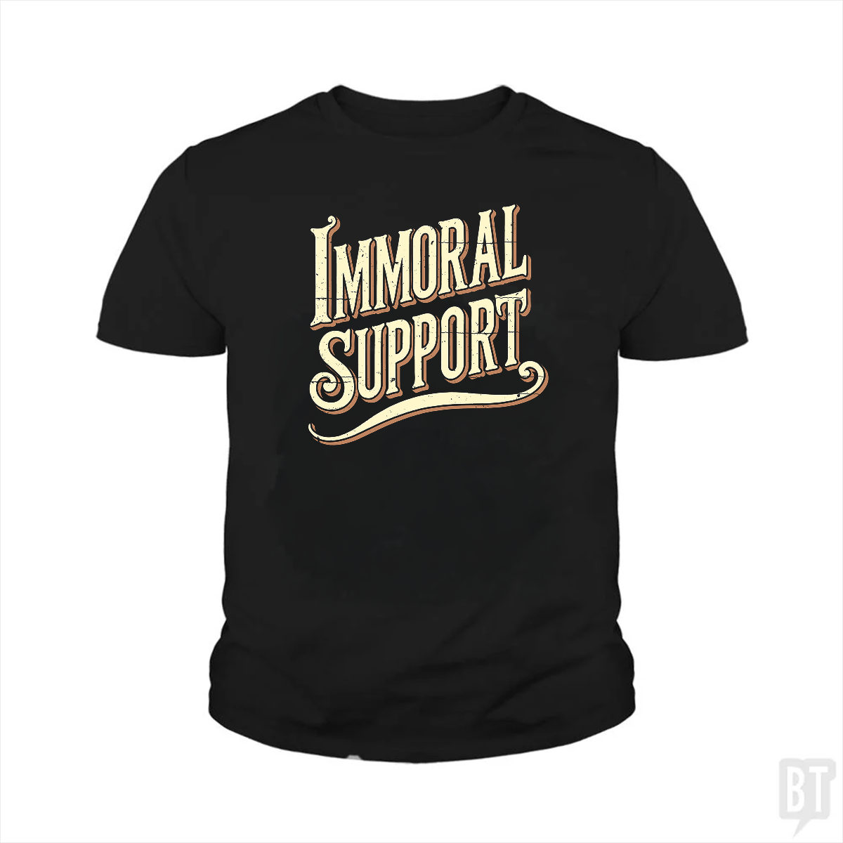 Immoral Support Kids Shirt