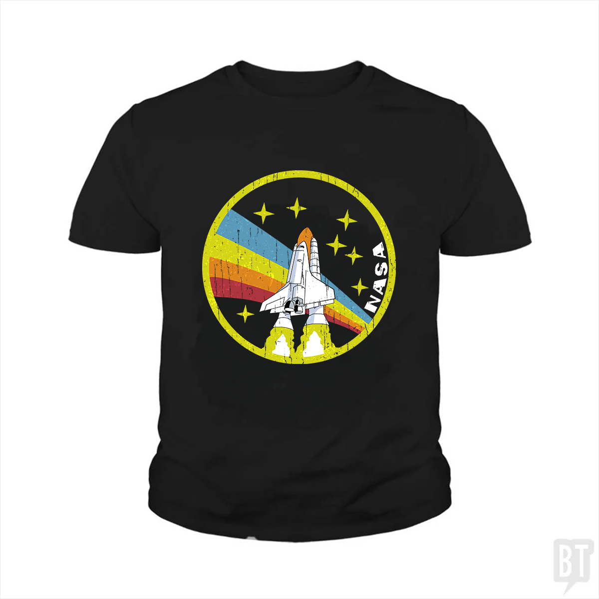 Nasa Vintage Colors Kids Shirt