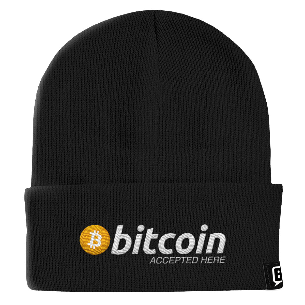 Bitcoin Accepted Here Beanies