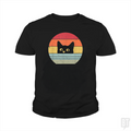 Cat Retro Style Kids Shirt