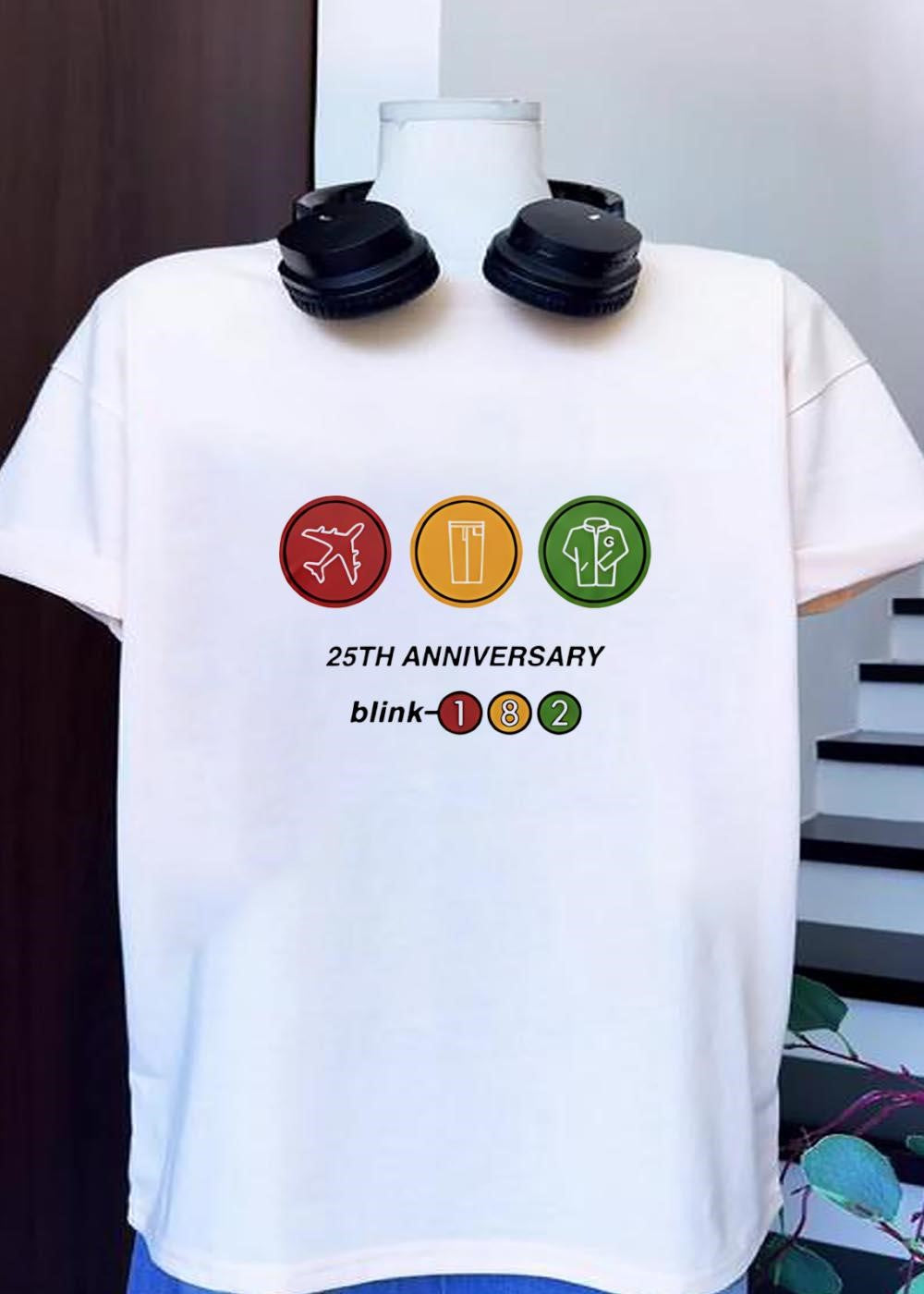 Blink 182 25th Anniversary Airplane Pants Jacket shirt