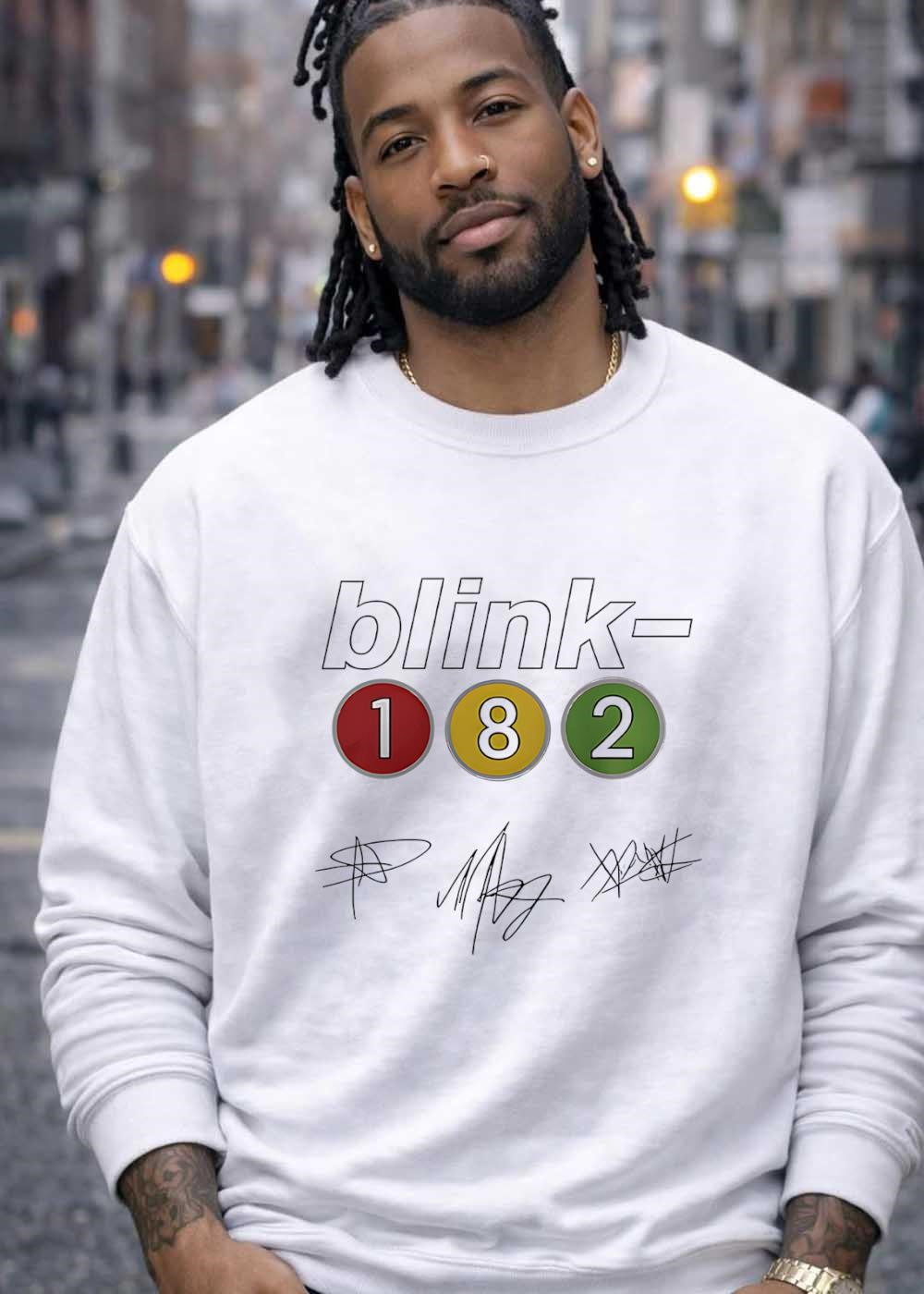 Blink-182 Band Members Signature shirt