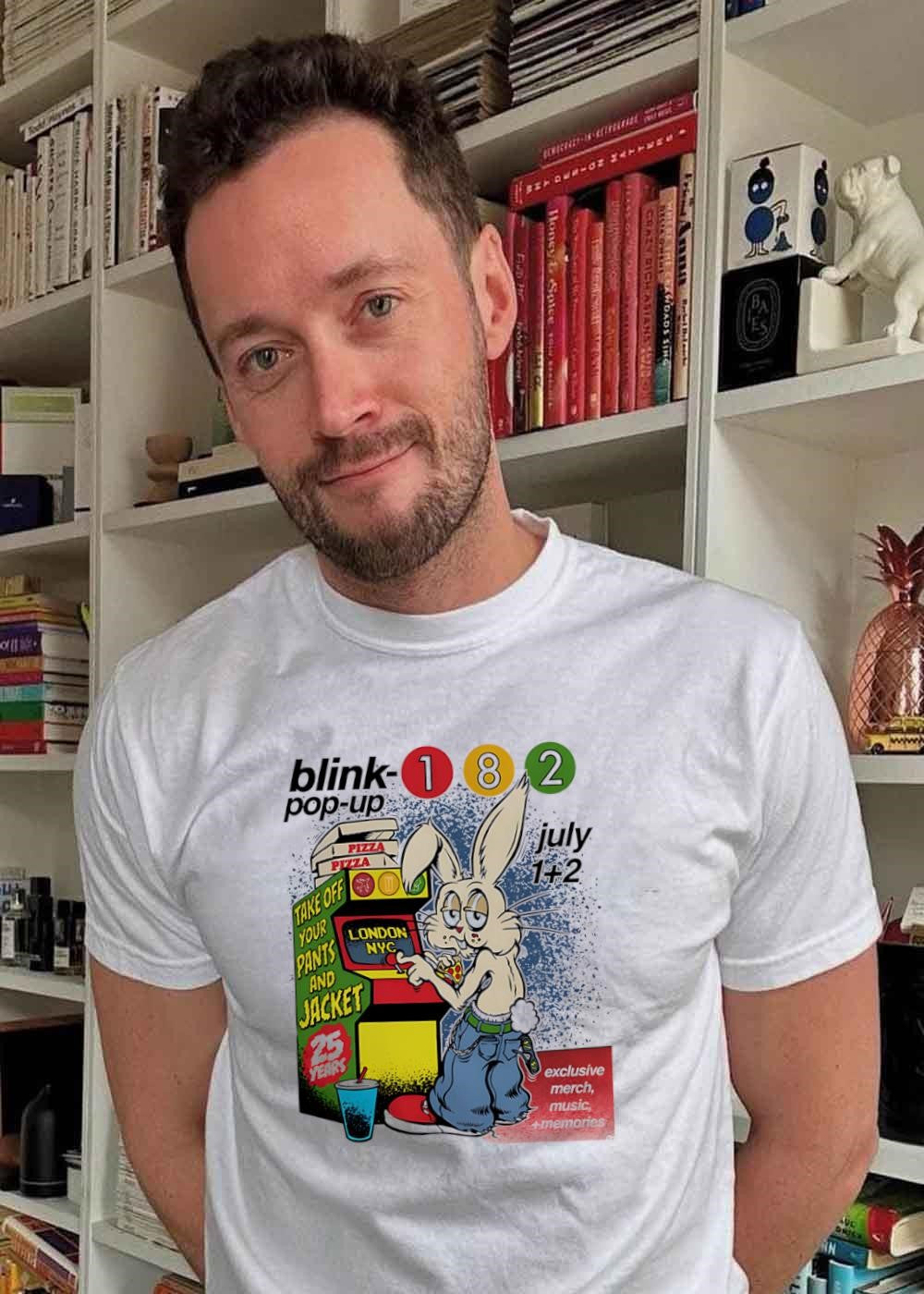 Blink-182 Pop-Up Take Off Your Pants And Jacket 25 Years shirt
