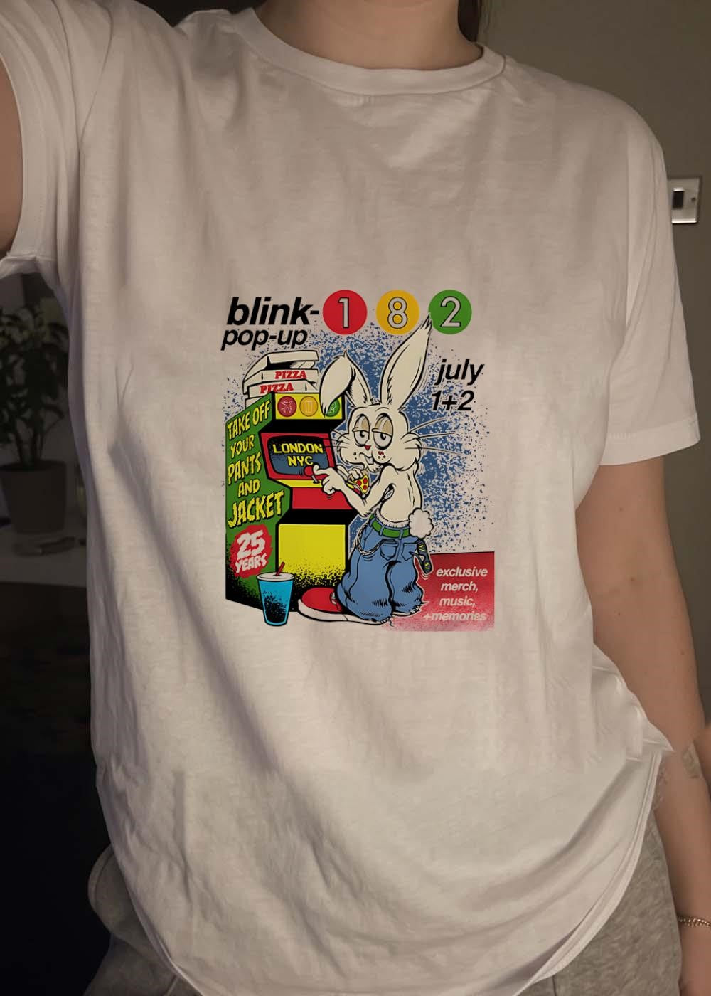 Blink-182 Pop-Up Take Off Your Pants And Jacket 25 Years shirt