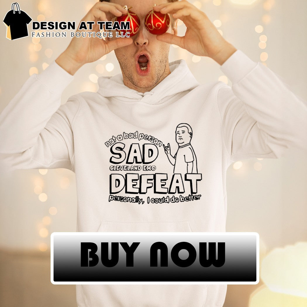 Bobby Hill not a bad person sad cleveland emo defeat personally I could do better shirt