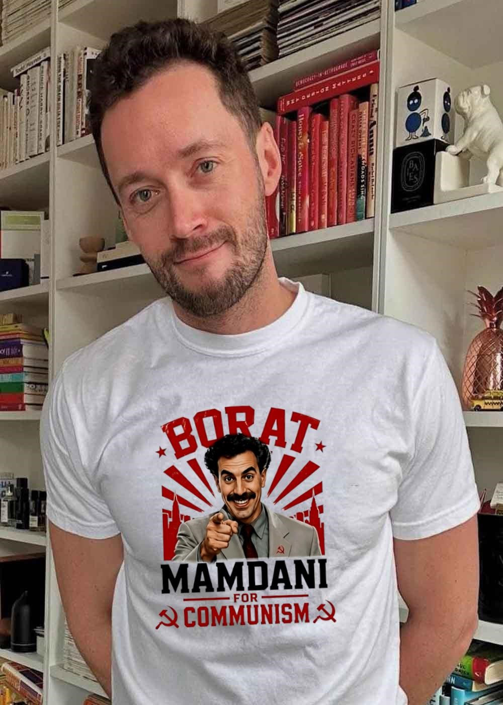 Borat Mamdani for Communism Graphic T-Shirt