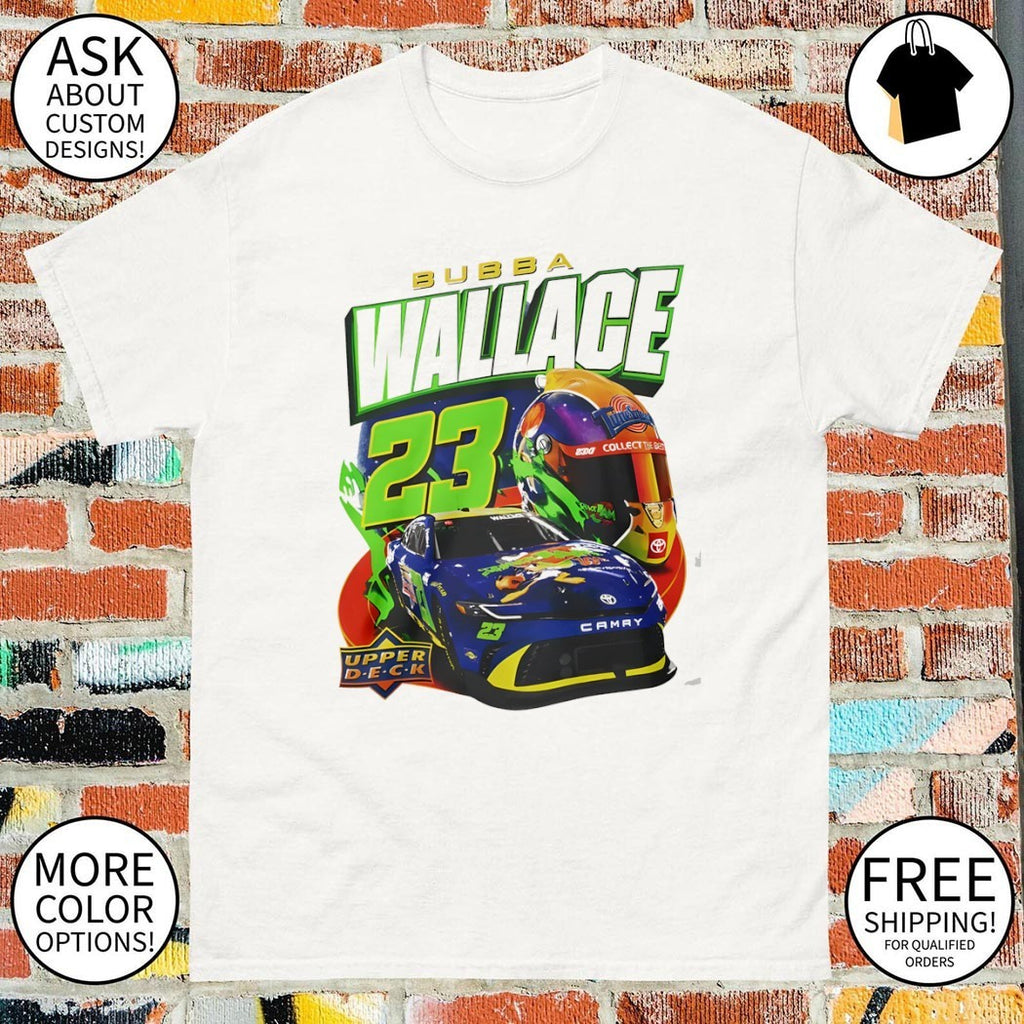 Bubba Wallace Upper DECK x 23XI Racing shirt
