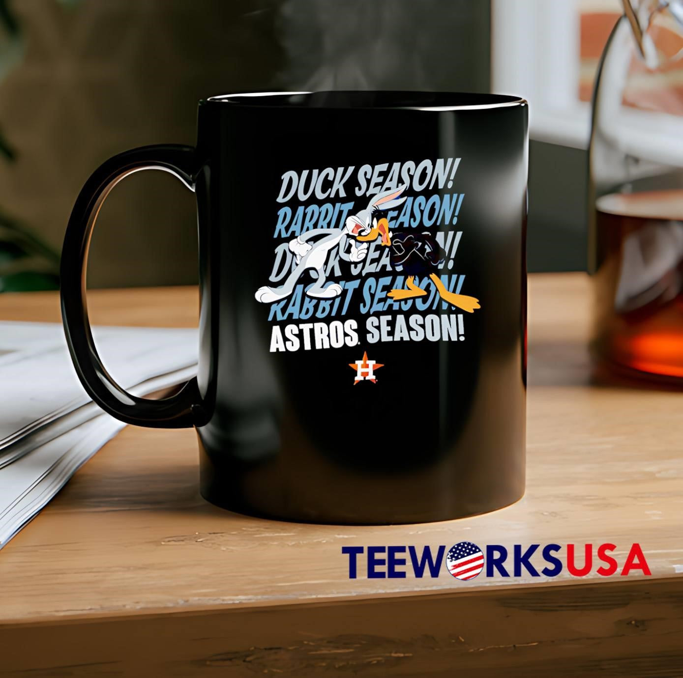 Bugs Bunny Daffy Duck Duck Season Rabbit Season Astros Team shirt