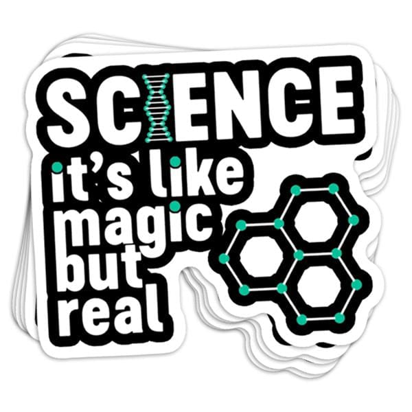 Science Magic Vinyl Sticker