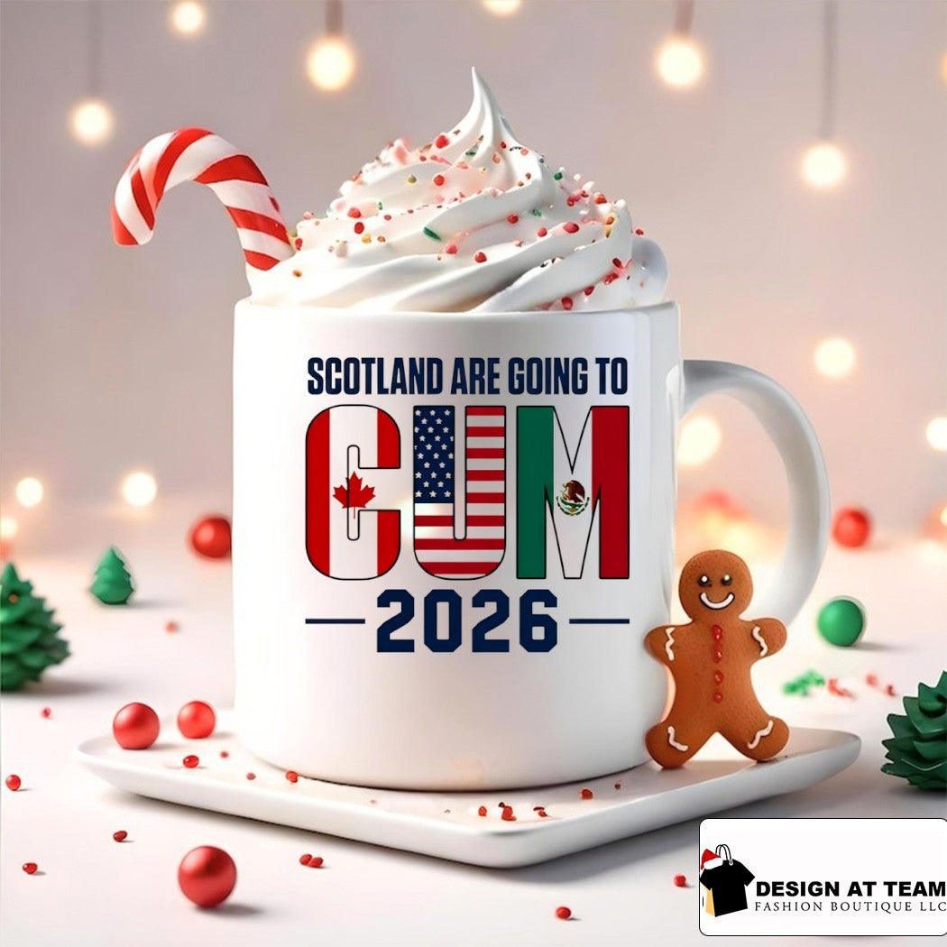 CUM Scotland are going to Canada USA Mexico 2026 shirt