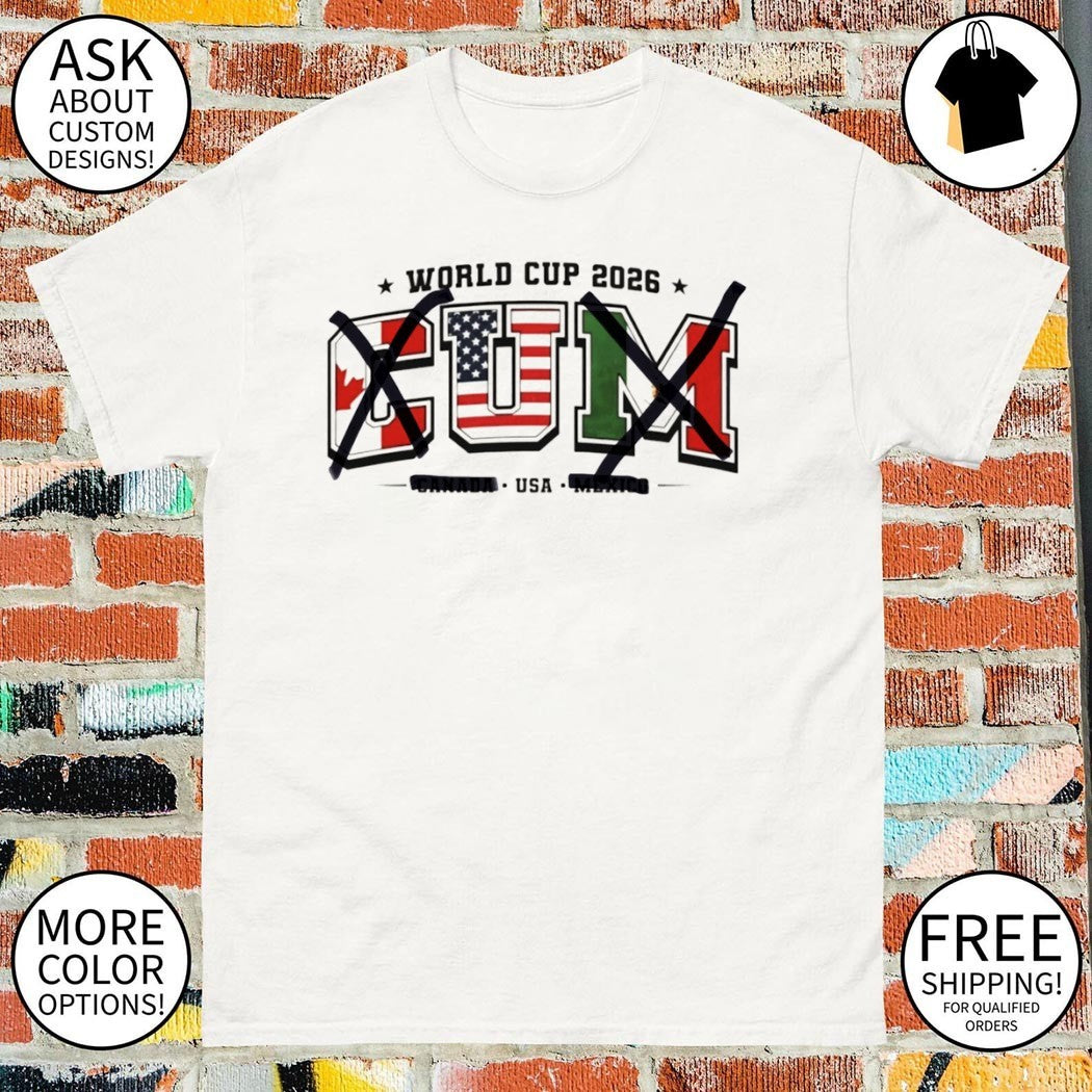 CUM only U World Cup 2026 United States USA Soccer shirt