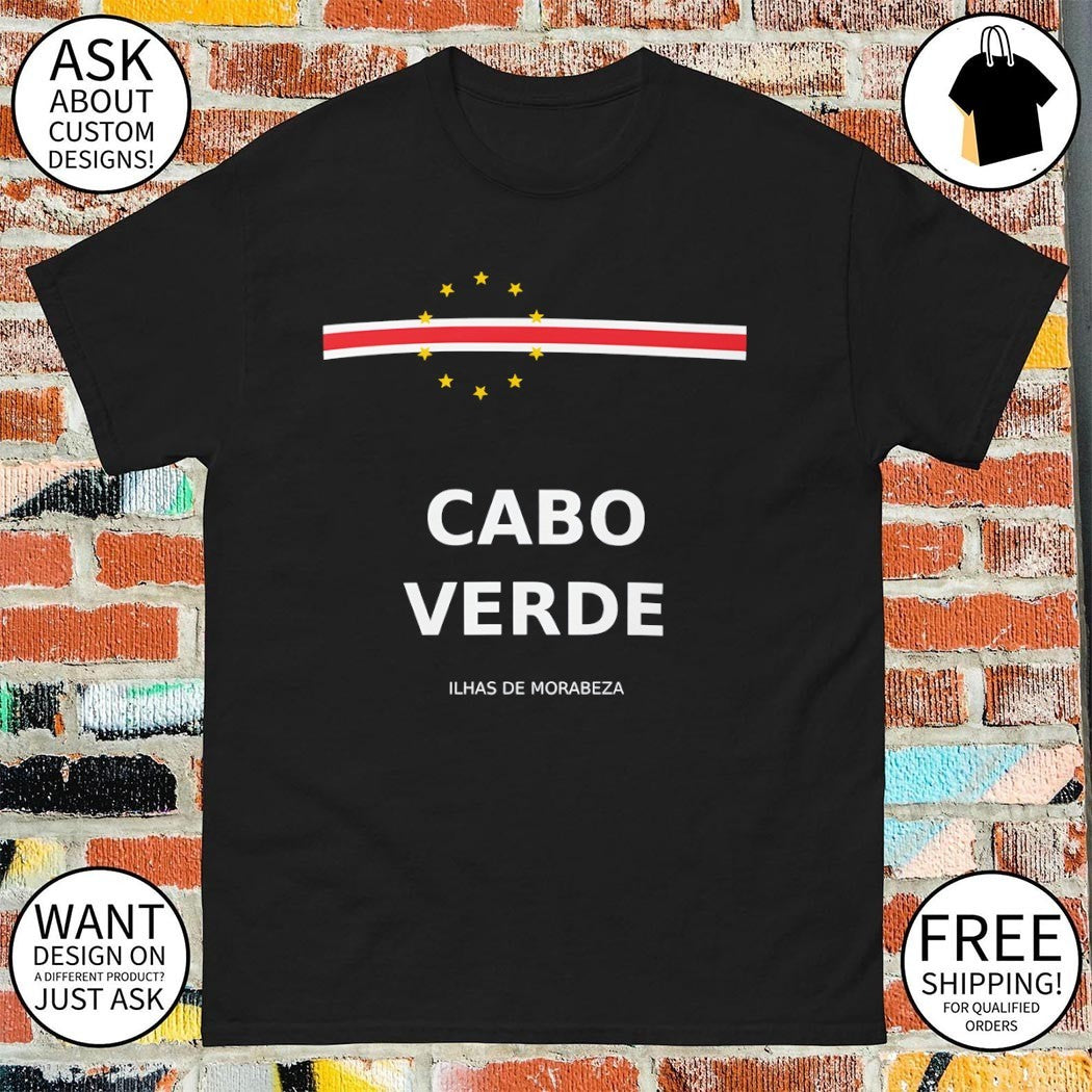 Cabo Verde Football Ilhas de Morabeza flag National Team Soccer shirt