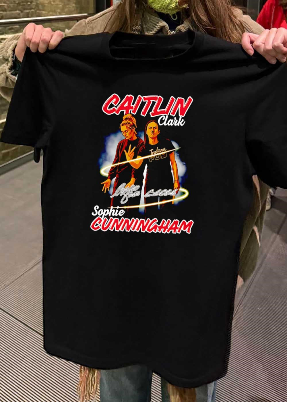 Caitlin Clark Sophie Cunningham Indiana Fever Shirt