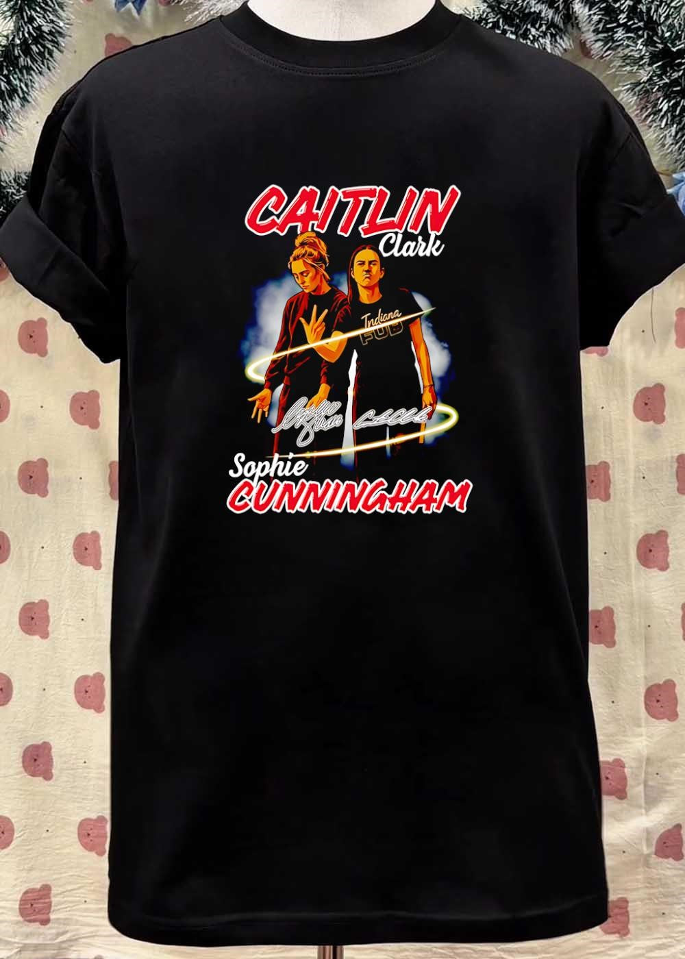 Caitlin Clark Sophie Cunningham Indiana Fever Shirt