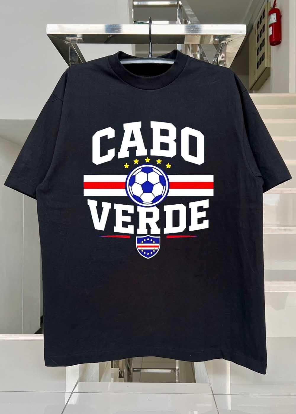 Cape Verde Fan Apparel Support Cabo Verde Soccer Team T-Shirt