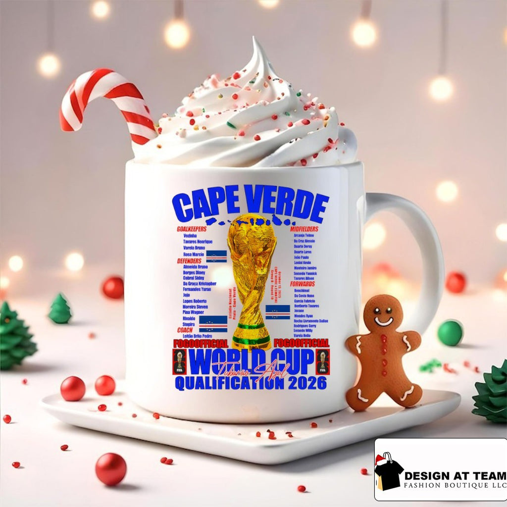 Cape Verde Fogo Official World Cup Qualification 2026 shirt