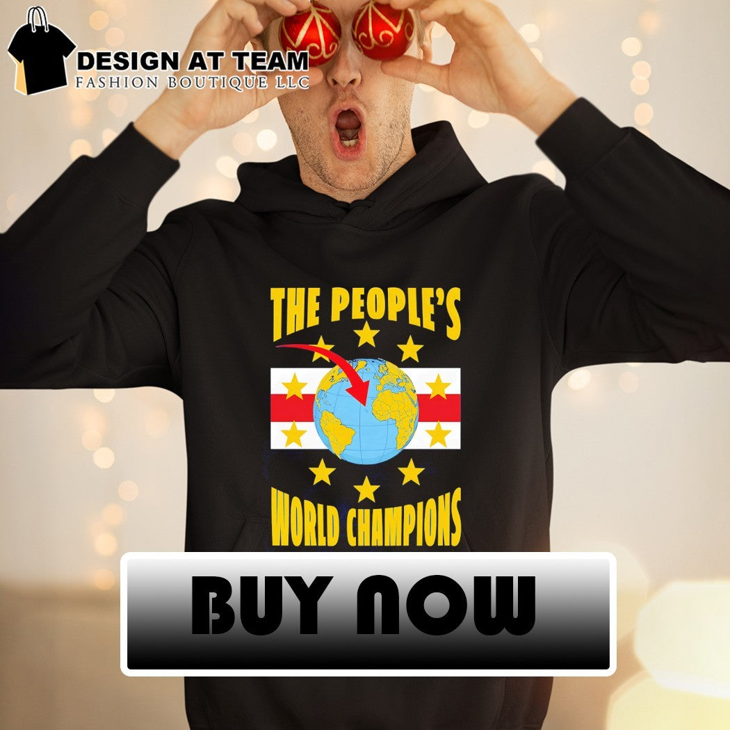 Cape Verde flag Earth The People’s World Champion 2026 shirt