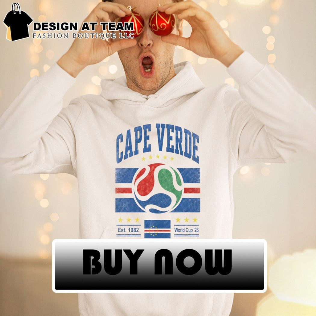 Cape Verde flag Soccer Team World Cup 2026 est 1982 shirt