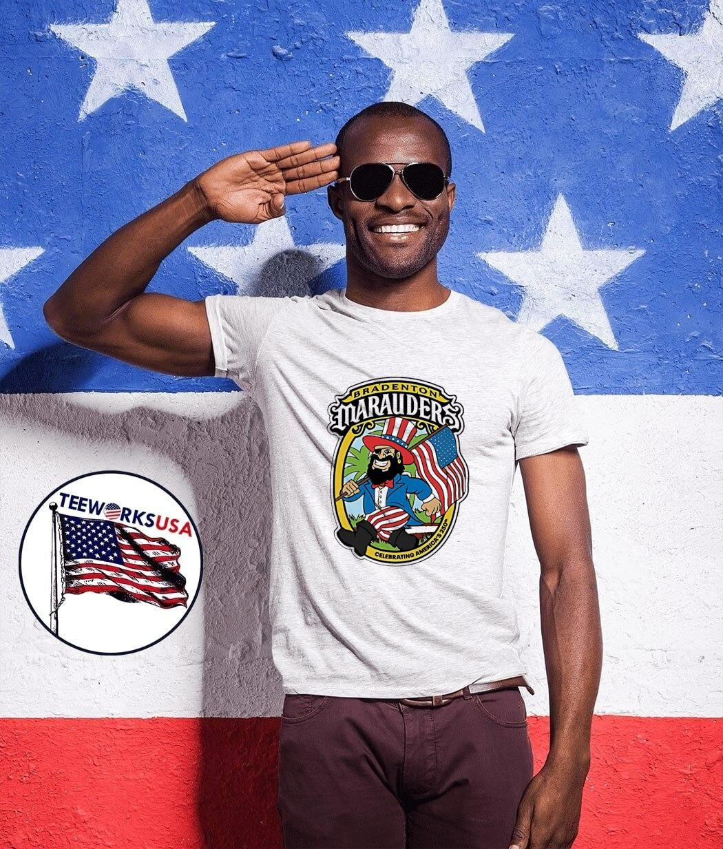 Celebrating America’s 250 Bradenton Marauders Shirt