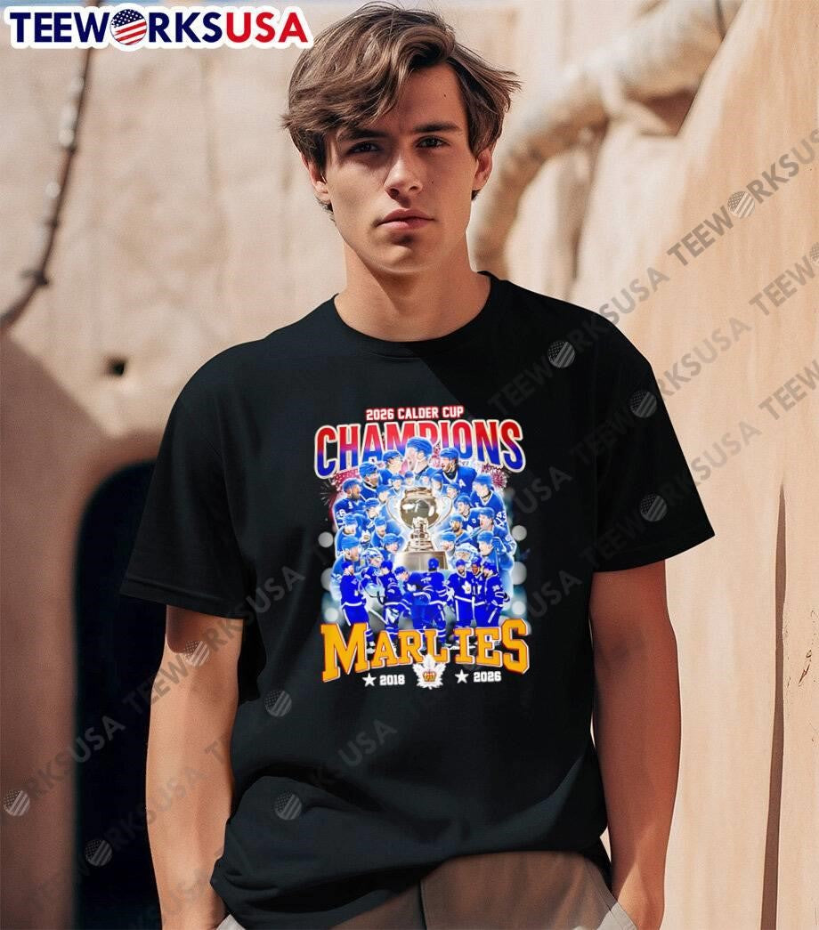Champions 2026 Calder Cup Marlies 2018 Toronto Marlies shirt