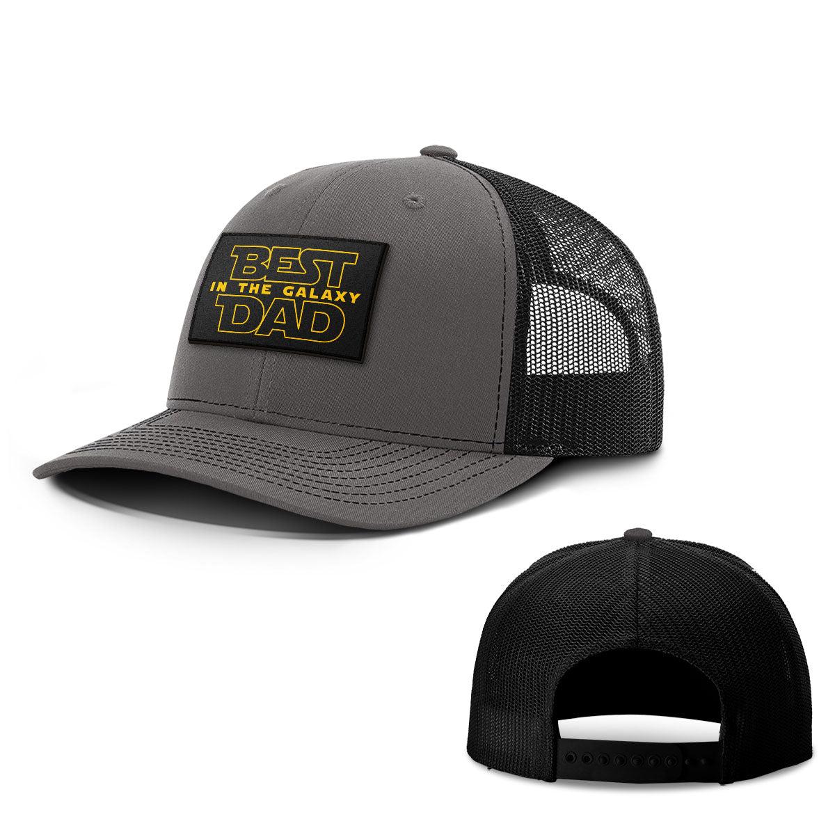 Best Dad In The Galaxy Patch Hats