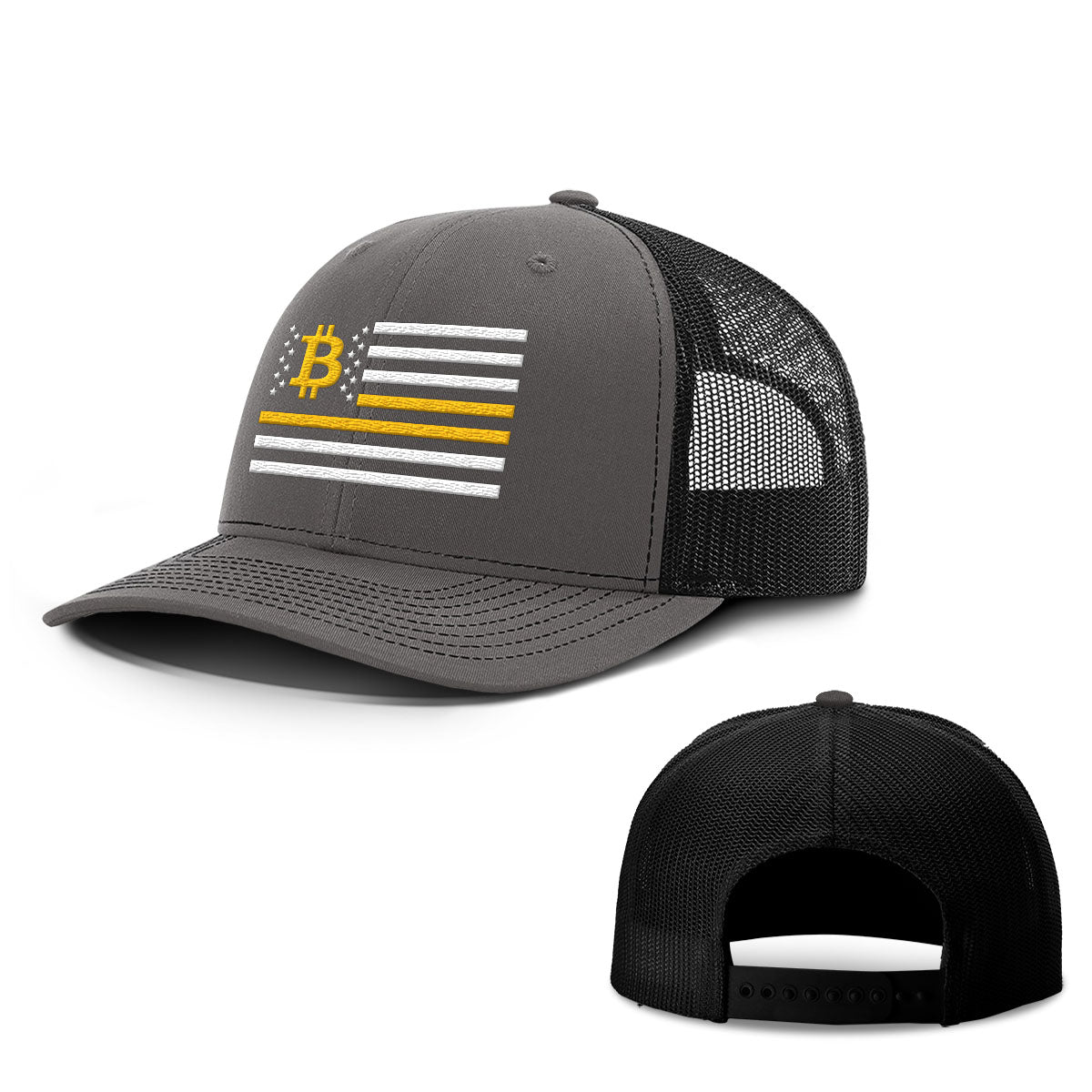 Bitcoin Flag Hats