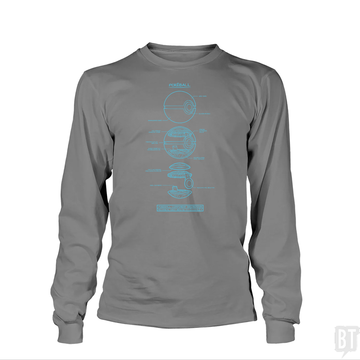 Pokeball  Long Sleeve