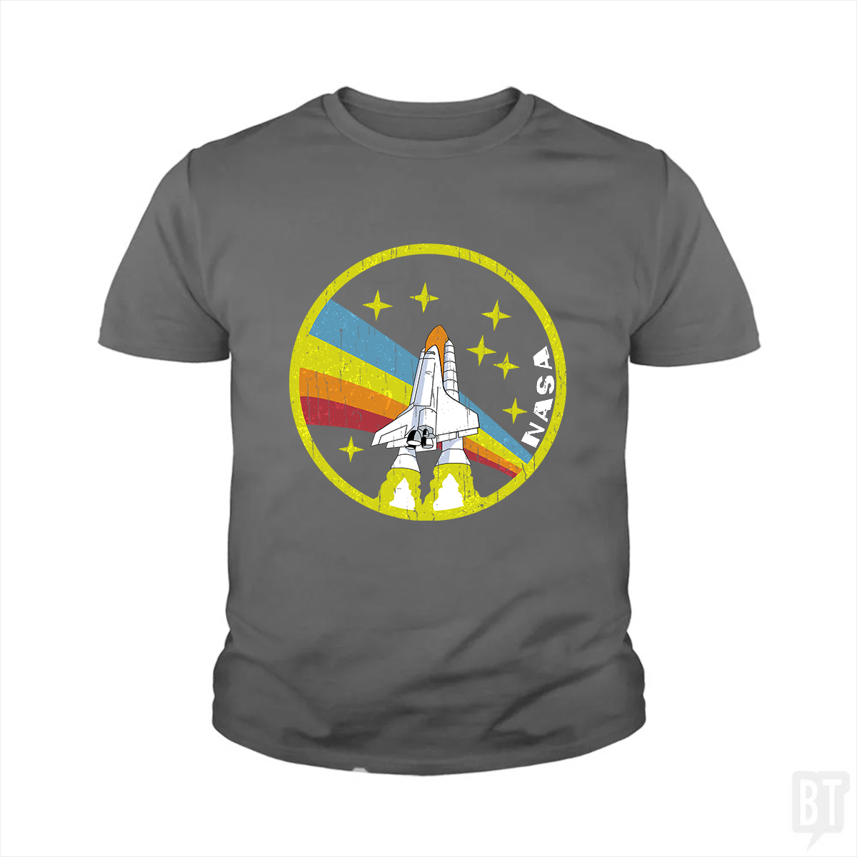 Nasa Vintage Colors Kids Shirt